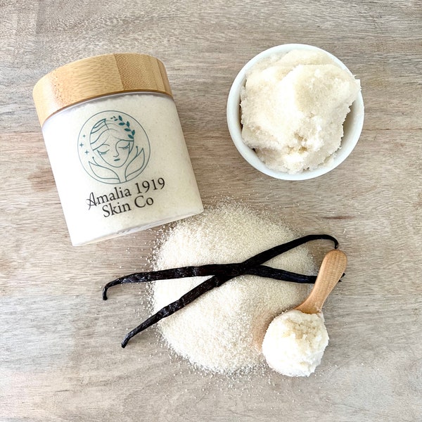 Creme de la Creme Sugar Srub, Body Scrub Exfoliator