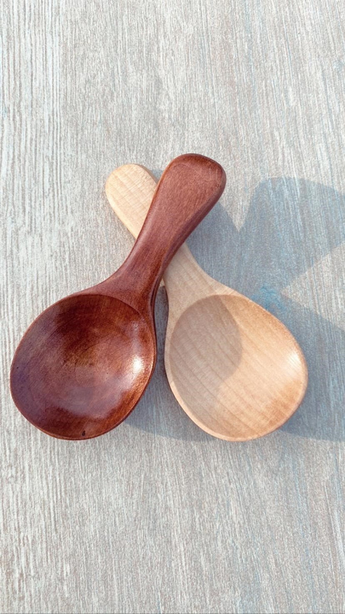 Sugar Scrub Wooden Spoon Chocolate Walnut Etsy