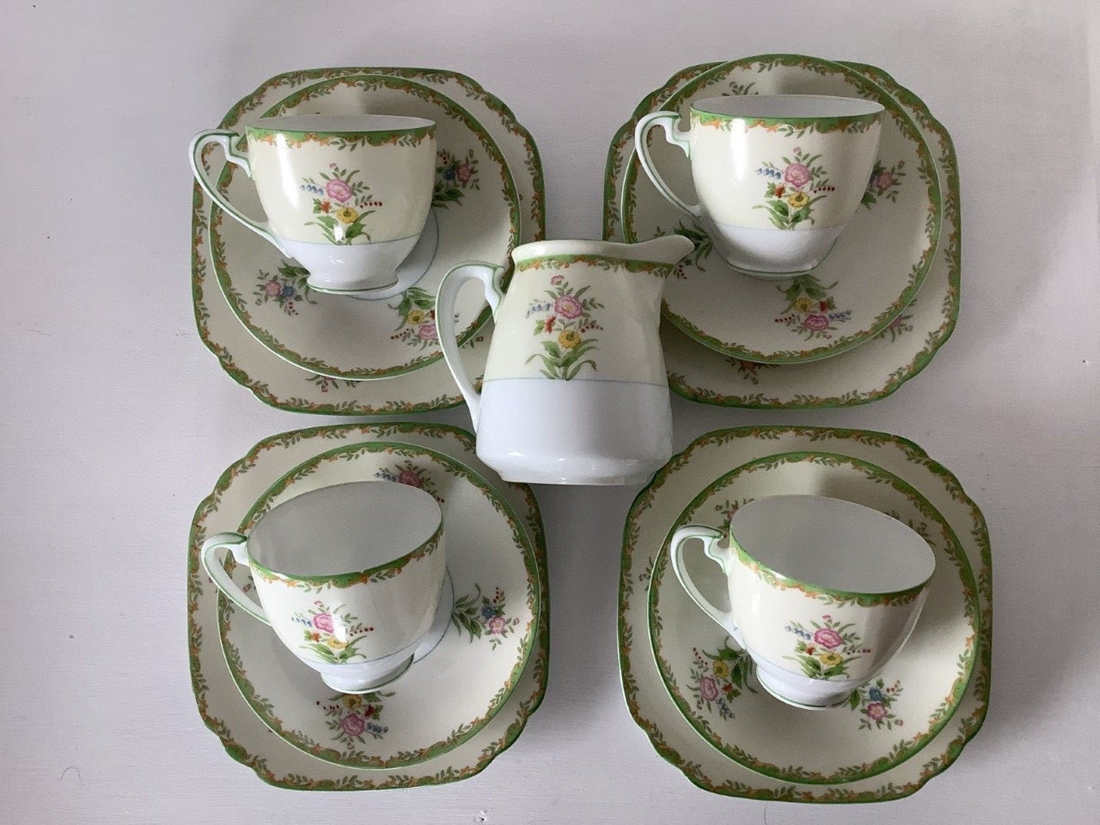 Rare 1920s Noritake Tea Set Etsy