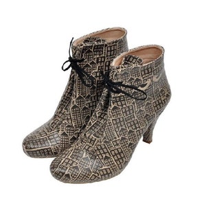 DOGO, enkellaarsjes, gotische schoenen, groene laarzen met plateauzool, veganistisch, leren veterschoenen, What&#39;s up