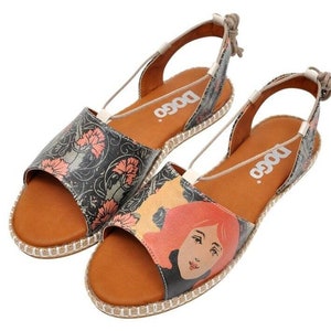 DOGO Hazel Victor Bicycles Women Sandals, Greek Sandals Women, Lace Up Sandals, Espadrilles Women