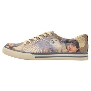 Harry Potter Vegan Sneakers, DOGO Handmade Men's Shoes image 3