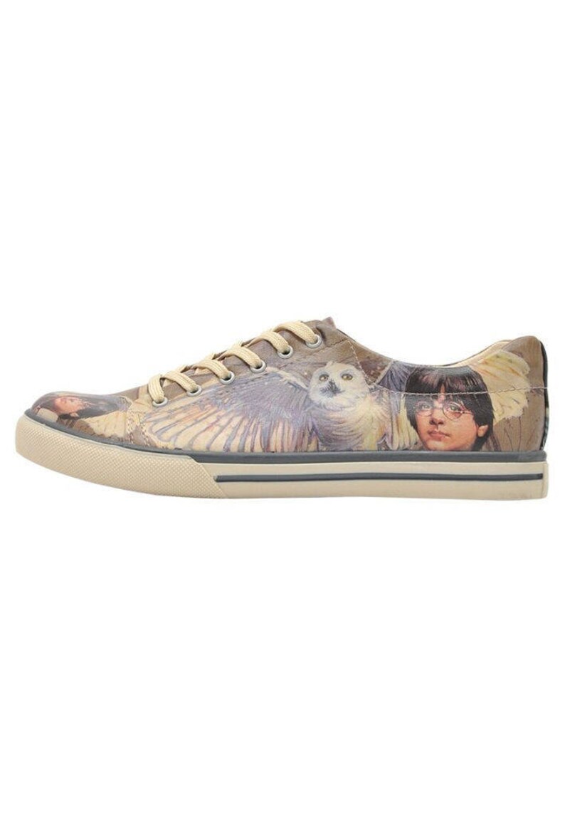 Harry Potter Vegan Sneakers, DOGO Handmade Men's Shoes image 3
