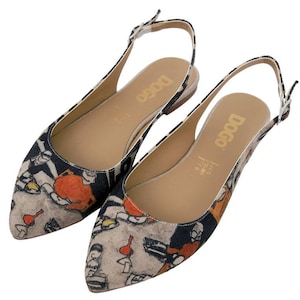 DOGO, Glam Flat Shoes, Supper Design, Suede Women Babette, Ballerina Shoes, Summer Shoes, Custom Shoes, Vegan, Handmade