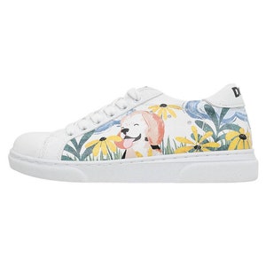 DOGO, Kids White Sneakers, Oh The Bliss Design, Sneakers for Kids, Vegan Leather Sneakers, Custom Kids Sneakers, Printed Shoes, Vegan Shoes