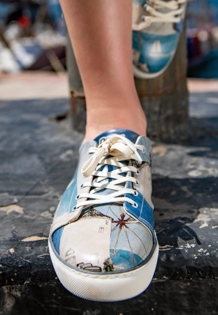 DOGO Men Blue Sneakers Meet Me Halfway Design Vegan Leather Sneakers Custom Sneakers Men Shoes Printed Shoes Handmade Shoes Etsy Australia
