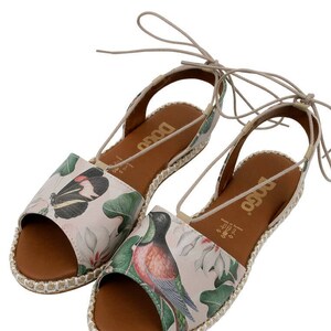 DOGO Hazel Sandalo Donna Vegan, Ecopelle Di Qualità, Colore Naturale, Taglia 37 EU, Modello Estivo Comodo