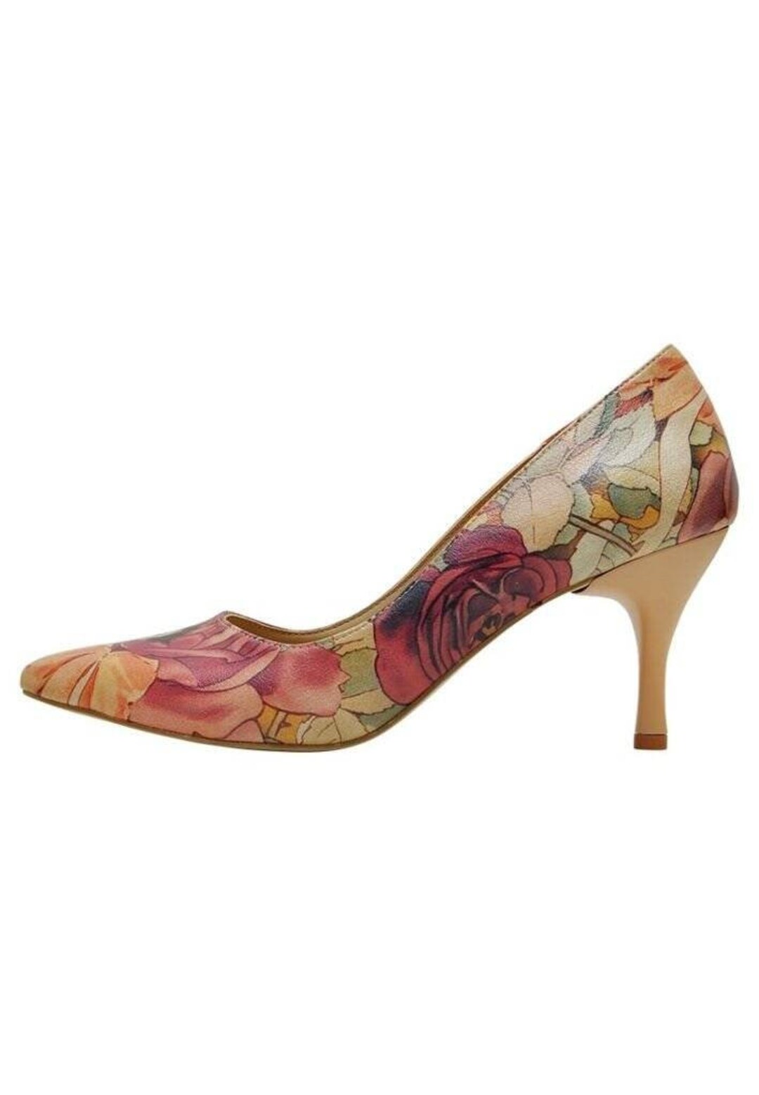 DOGO Women Pumps Stiletto Floral Shoes Wedding Shoes Etsy