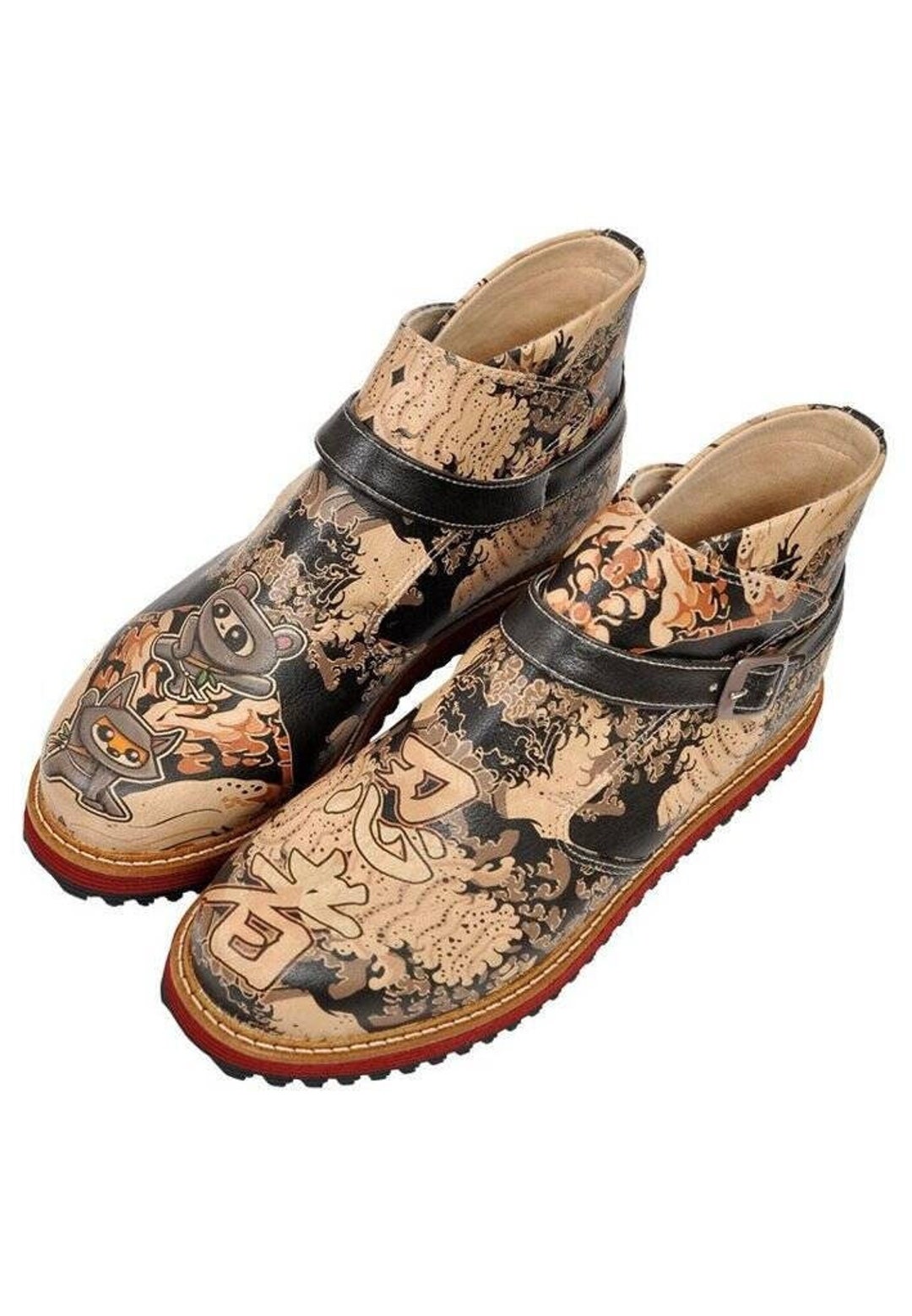 Stivaletti Corti Da Uomo DOGO In Pelle Vegana Beige - Moda Sostenibile, Comodi E Facili Da Pulire
