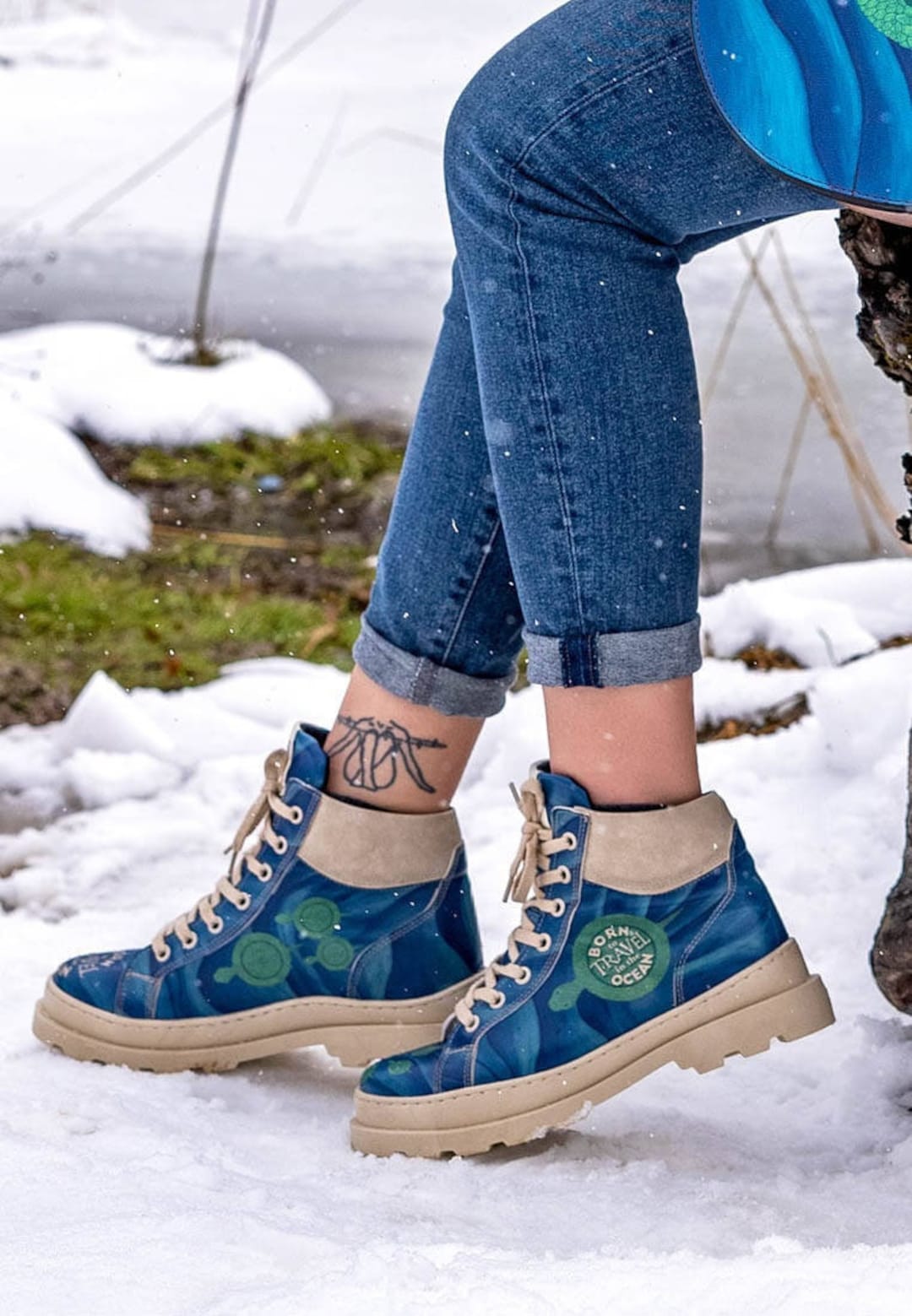 Botas Cowboy De Mujer DOGO Women's Modern Fashion Boot Fly London