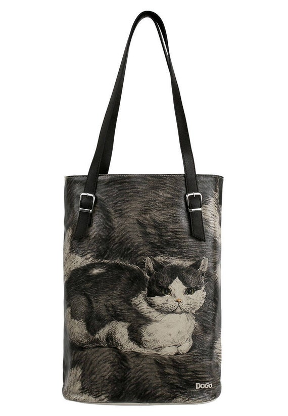 DOGO, Tote Bag, Shoulder Bag, Leather Bag, Vegan Leather, Custom