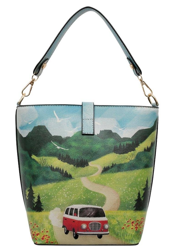 DOGO Multicolor Handbag Blissful Journey Design Women Handbag
