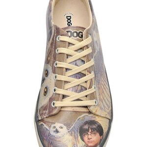 Harry Potter Vegan Sneakers, DOGO Handmade Men's Shoes image 5