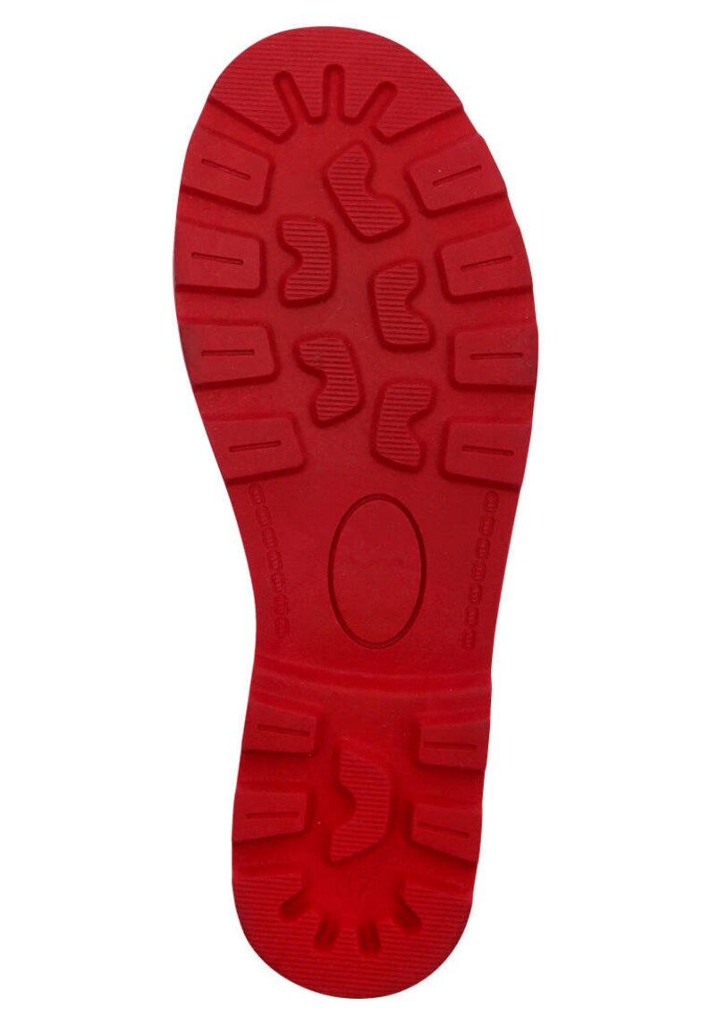 DOGO, Gisele La Vie Parisienne, Custom Printed, Vegan, Handmade, Chunky Heel, Red Sole Shoes image 8