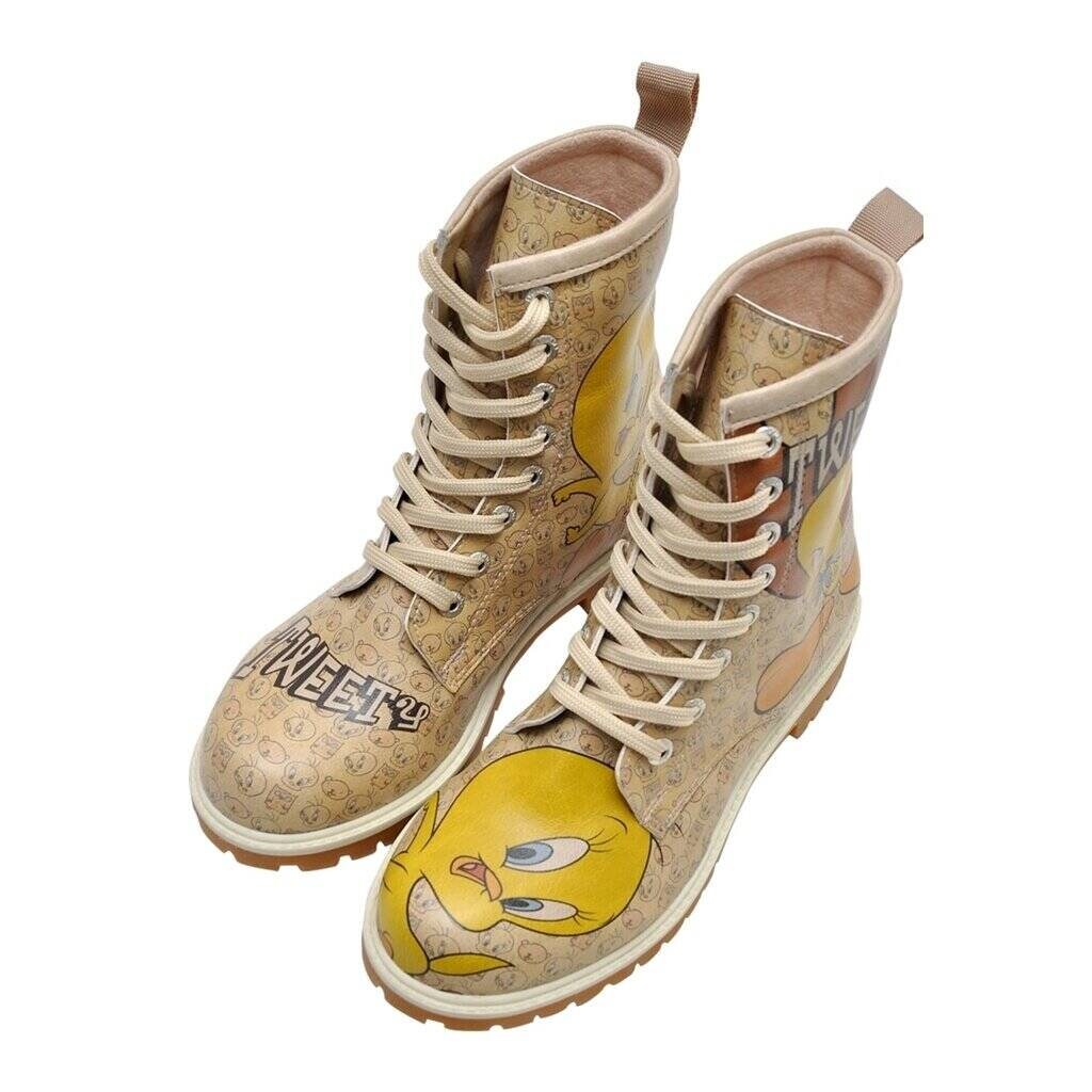 DOGO, Tweety Boots, Womens Boots, Warner Bros, Women's Boots, Custom