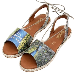 DOGO Hazel - All Beauty is in You Women Sandals, Greek Sandals Women, Lace Up Sandals, Espadrilles Women