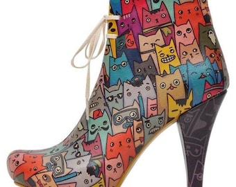 DOGO, Akita Ugly Bird Design, Sandalias De Cuña De Mujer, Zapatos