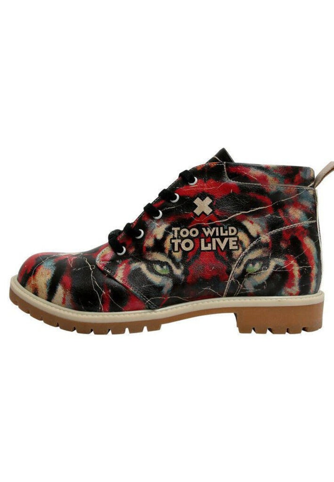 DOGO Mens Boots Custom Shoes Men Red Vegan Leather Boots Etsy