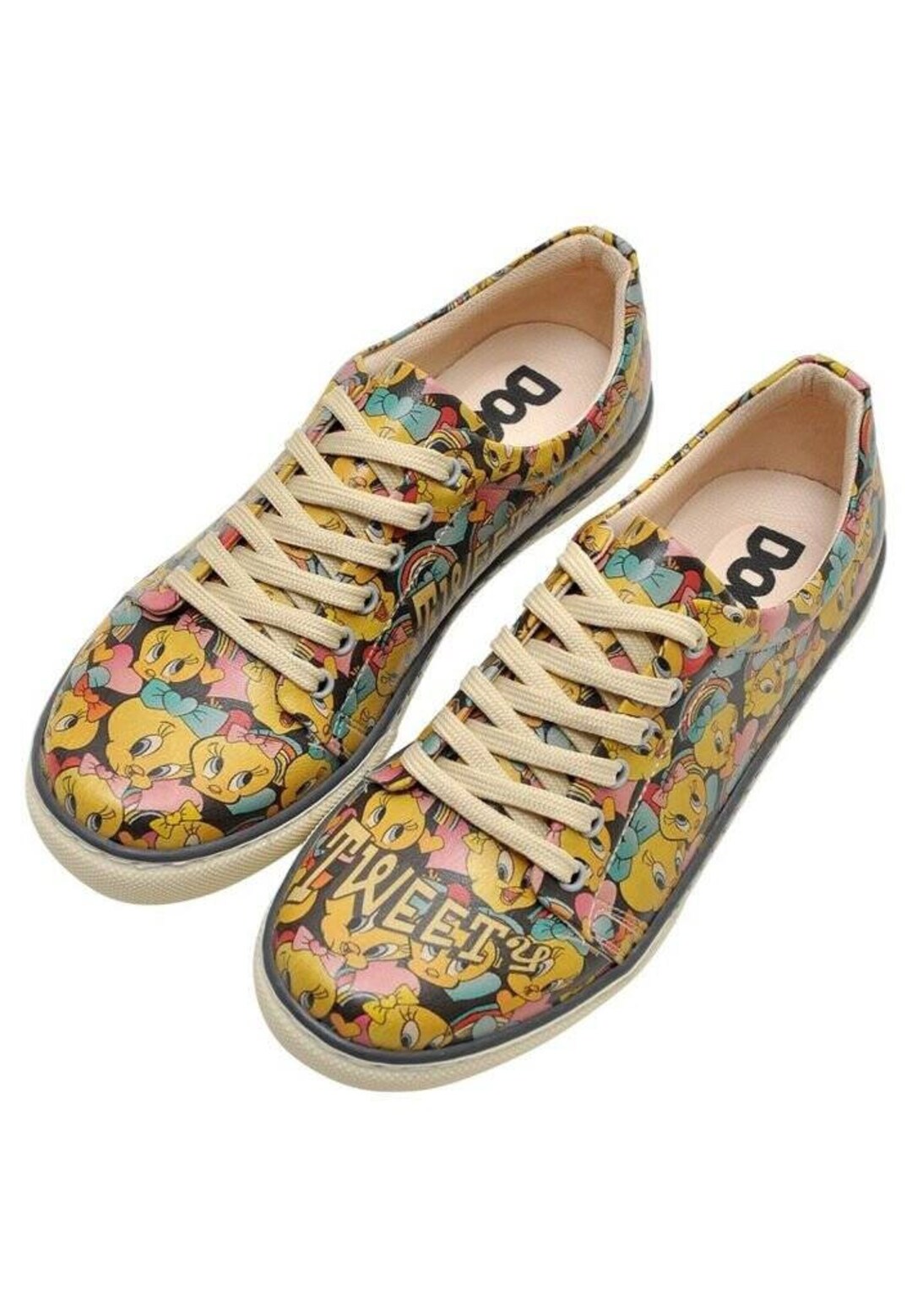 DOGO Sneakers WB Raining Tweety Design Women Sneakers Etsy