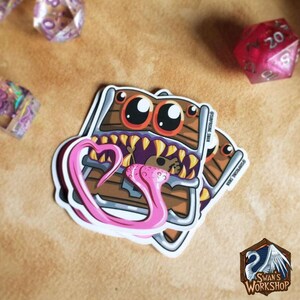Sticker Mimic mignon - autocollant- vinyle mat