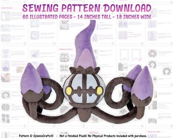 Ghostly Chandelier Sewing Pattern