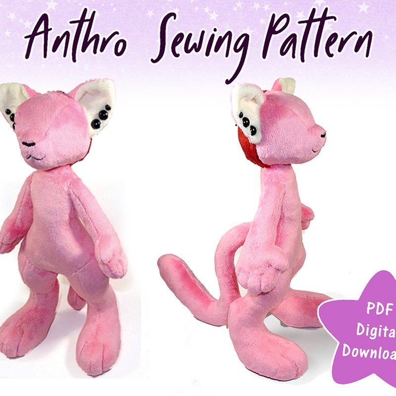 Plush Pattern Etsy Plush Pattern Etsy