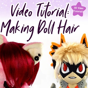 Video Tutorial- Patterning Plush Hair