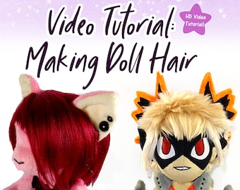 Video Tutorial- Patterning Plush Hair