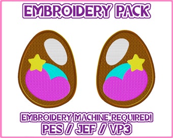 Embroidery Eyes Pack- Wishing Star Eyes