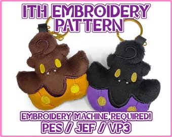 ITH Embroidery Pattern- Pumpkaboo Charms (applique pattern)