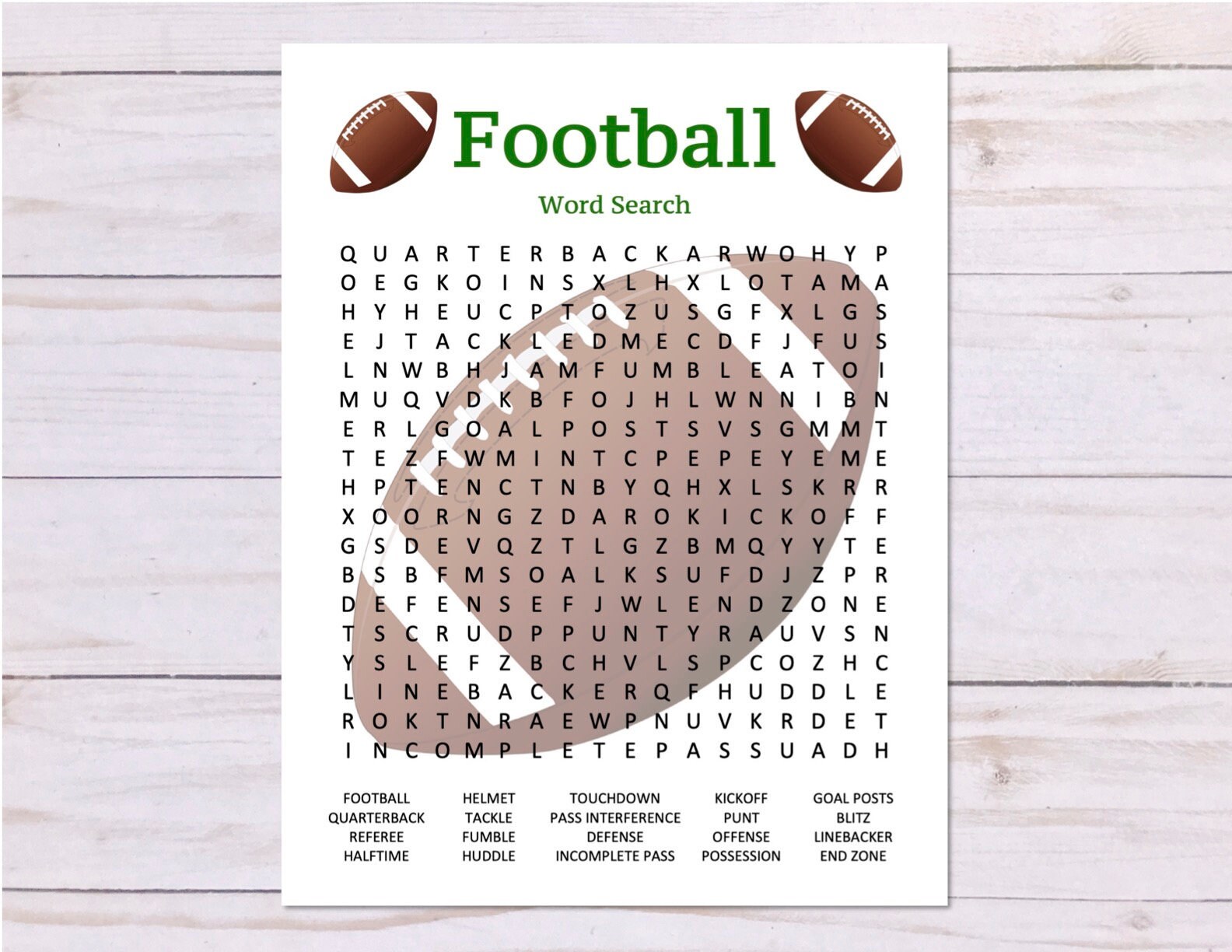 football word search game football party game printable etsy