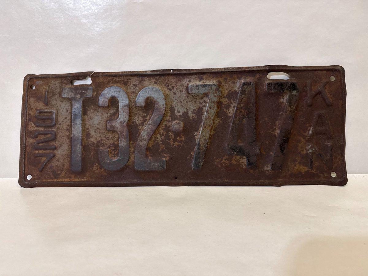 1927 license plate - Etsy 日本