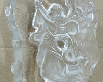 Morris Cerullo World Evangelism Glass Angel Figurine