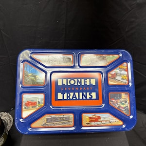 Vintage Lionel Train Electric Train Large Tin Box Toy Chest Limited Edition 1998