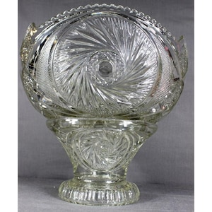 Mckee / Smith Aztec Punch Bowl Basisständer Windrad 12 &quot;x 13&quot; Durchmesser