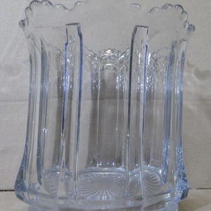 Heisey Peerless EAPG Antique Crystal Sugar Bowl No Lid 1890s | Early American Pattern Glass Collectible