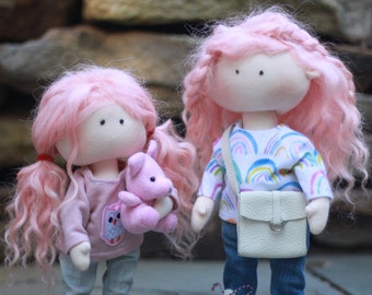 Sophia and Susan (Handmade Interior Doll Tilda)