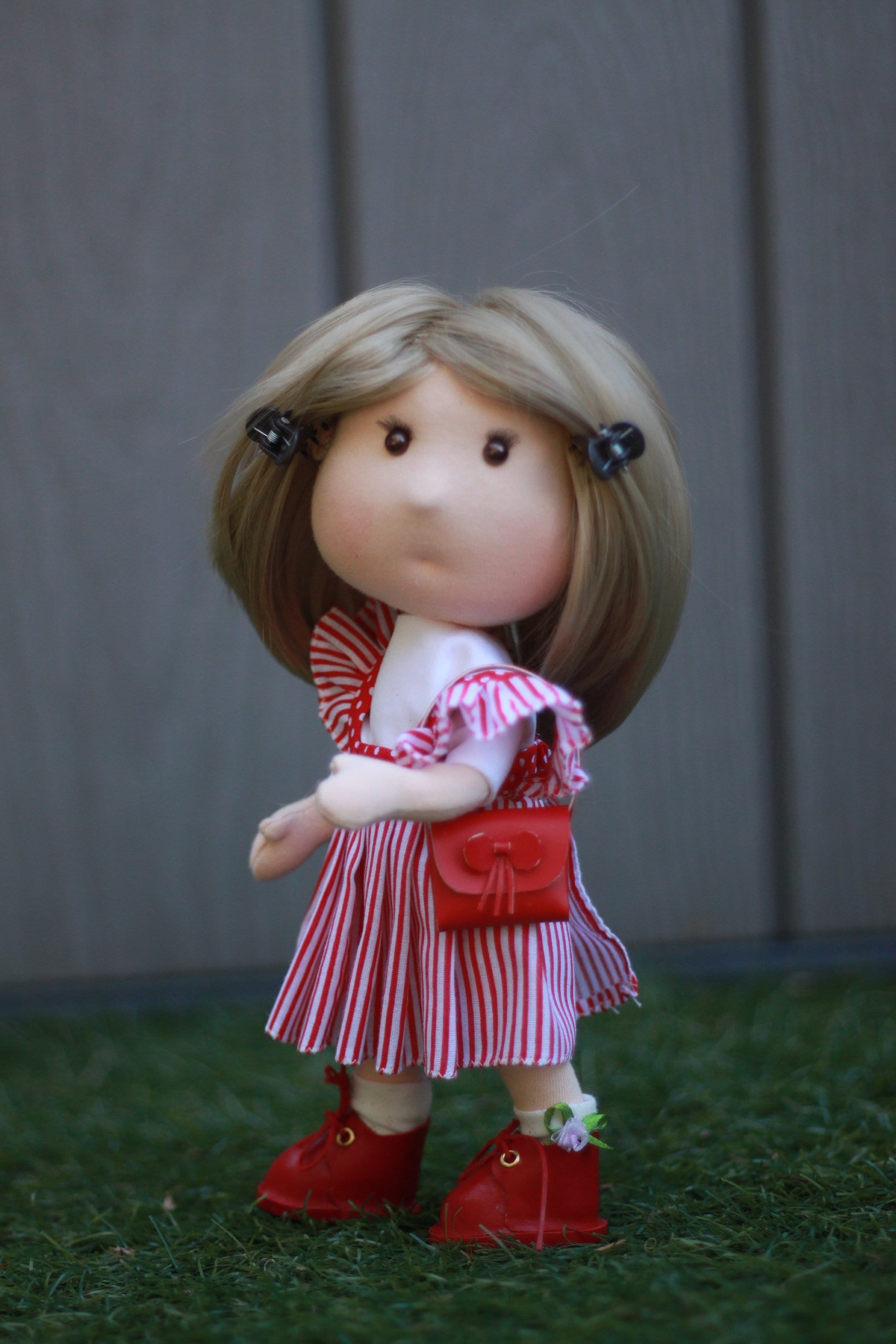 Molly (Handmade Textile Doll Tilda, including two outfits)