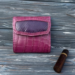 Carteira Alligator, carteira tripla, carteira feminina, carteira personalizada, carteira premium, carteira segura, carteira dupla, carteira dobrável, carteira feminina