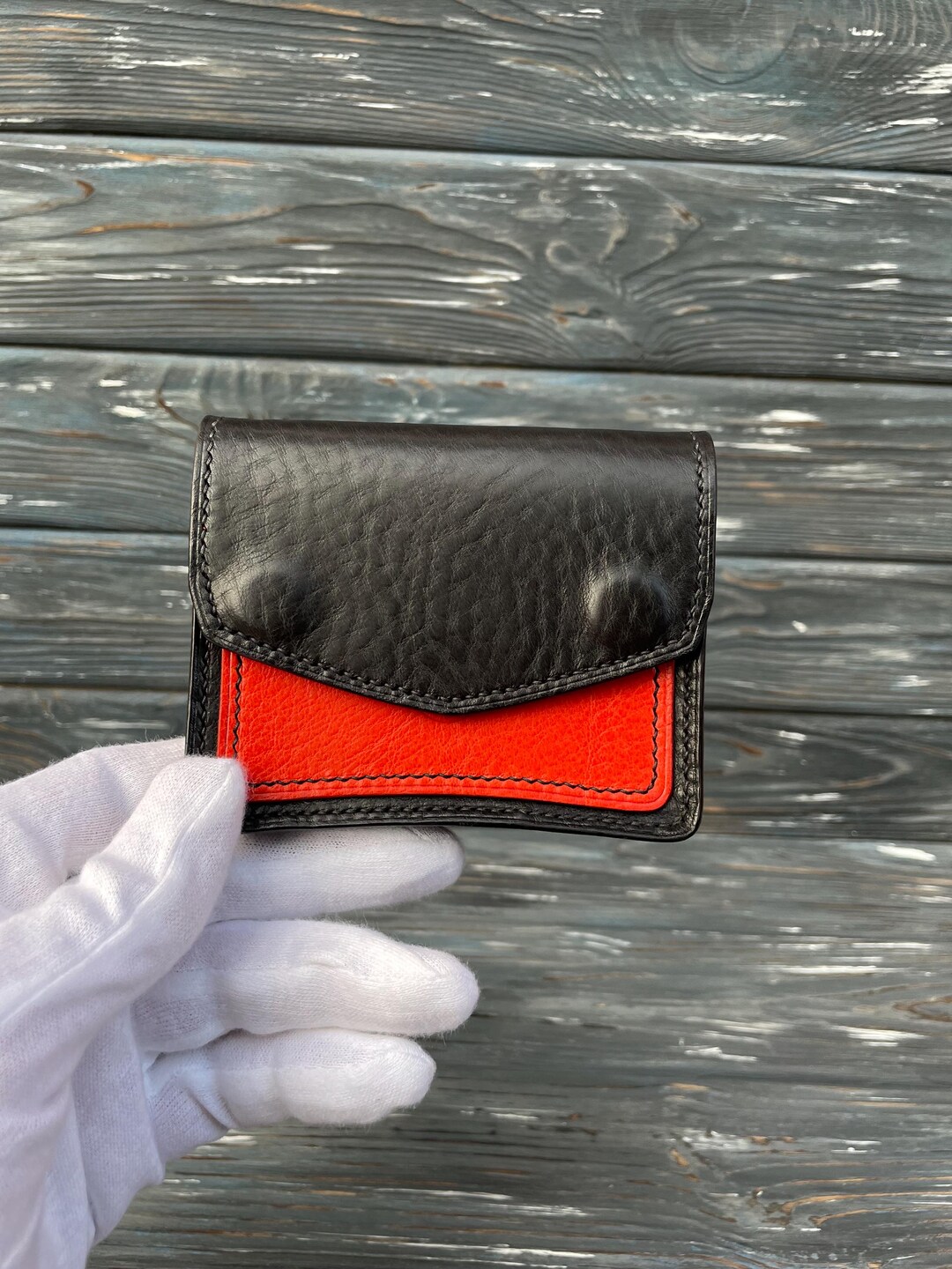 Bifold Wallet Minimalist Wallet Custom Wallet Small Wallet Slim Wallet ...