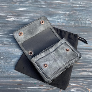 Doppelseitig faltbare Brieftasche Minimalistische Brieftasche benutzerdefinierte Brieftasche schlanke Brieftasche kleine Brieftasche minimale Brieftasche faltbare Brieftasche Premium-Brieftasche Herren sichere Brieftasche