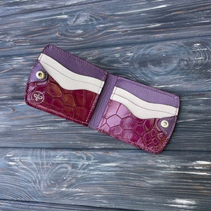 Cartera de piel de cocodrilo, cartera para mujer, cartera plegable, cartera personalizada, cartera plegable, cartera premium, cartera segura, cartera para mujer, cartera bonita.