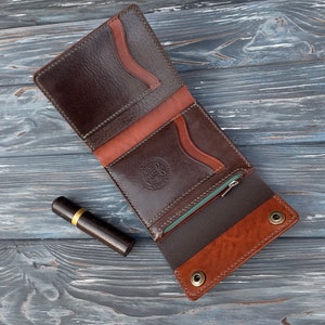 Cartera plegable con cremallera, cartera personalizada, cartera delgada, cartera pequeña, cartera minimalista, cartera plegable, cartera premium, cartera segura, cartera para hombre