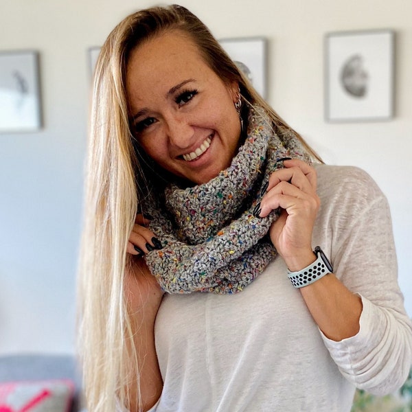 Suzie Scarf Crochet Pattern (pdf + video)