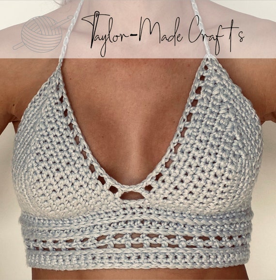 Pass the Dulcie Bralette Top Crochet Pattern PDF -  Canada
