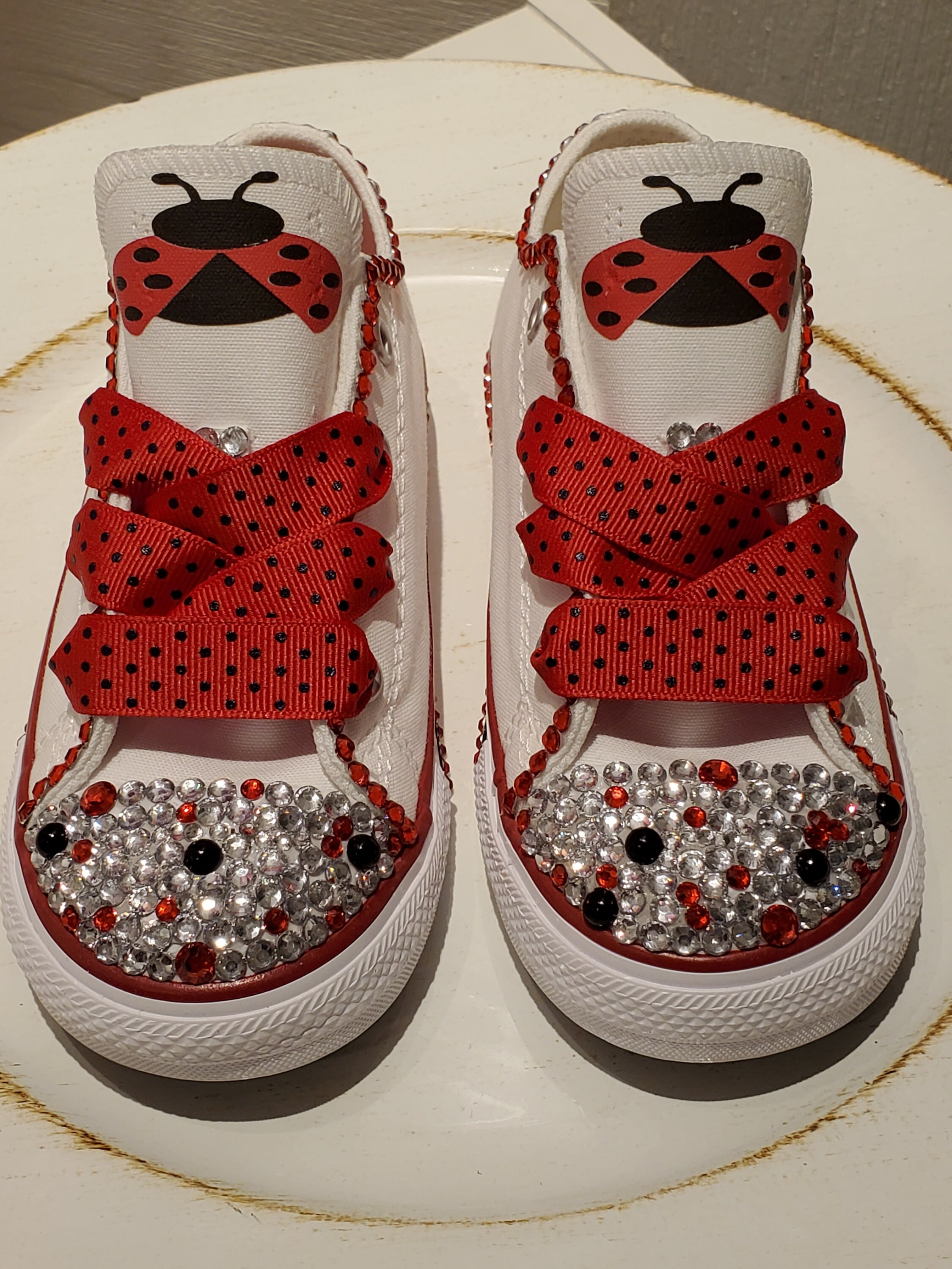 ladybug converse shoes