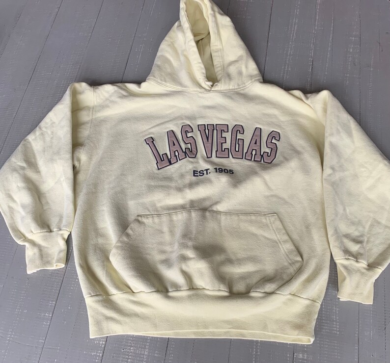 Las Vegas embroidered hoodie image 3