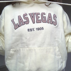 Las Vegas embroidered hoodie image 6