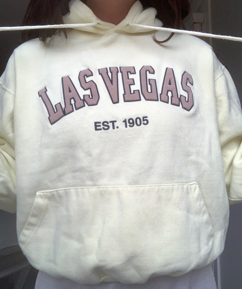 Las Vegas embroidered hoodie image 6