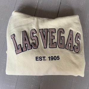 Las Vegas embroidered hoodie image 5